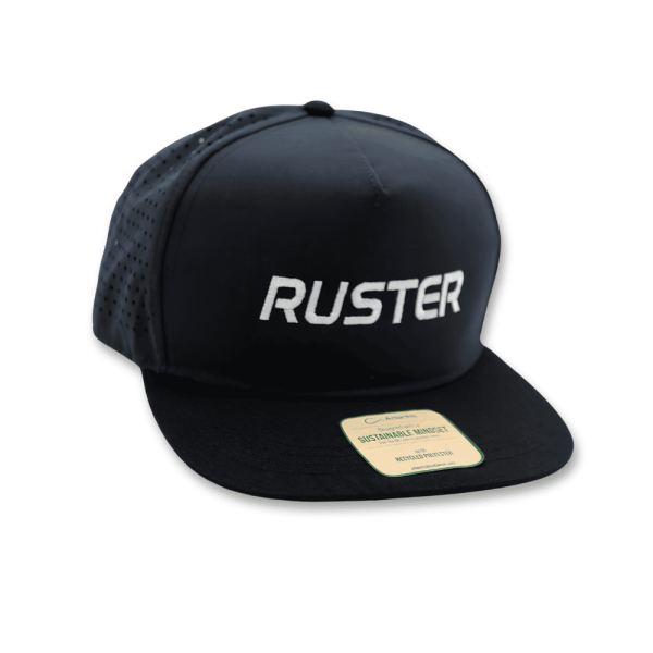 Gorra Plana Azul Negro