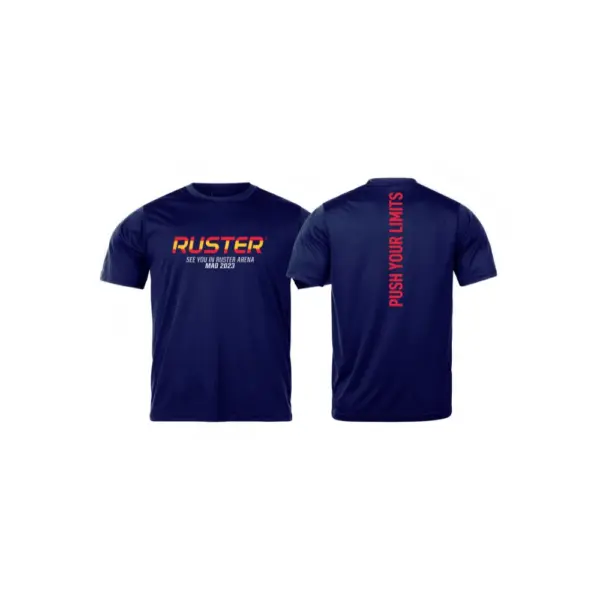 Camiseta Azul y Rojo MAD2023