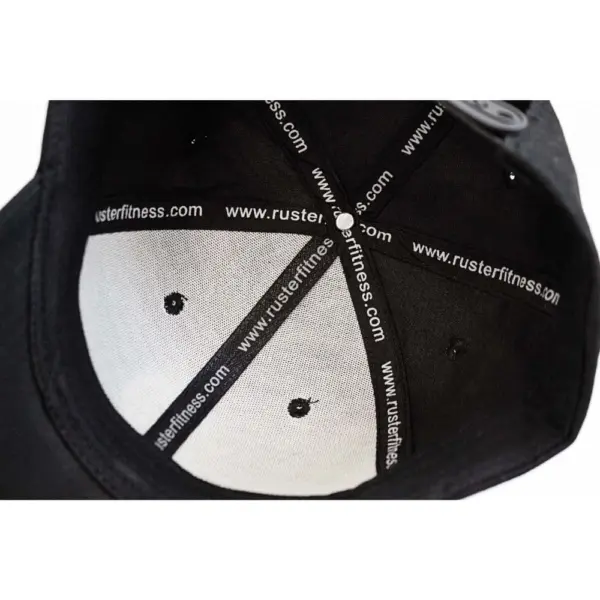 Gorra Ruster frontal Negra MAD2023