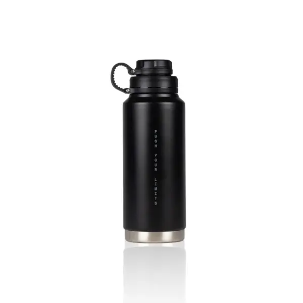 Botella Deportiva Acero Inoxidable 32Oz Negro