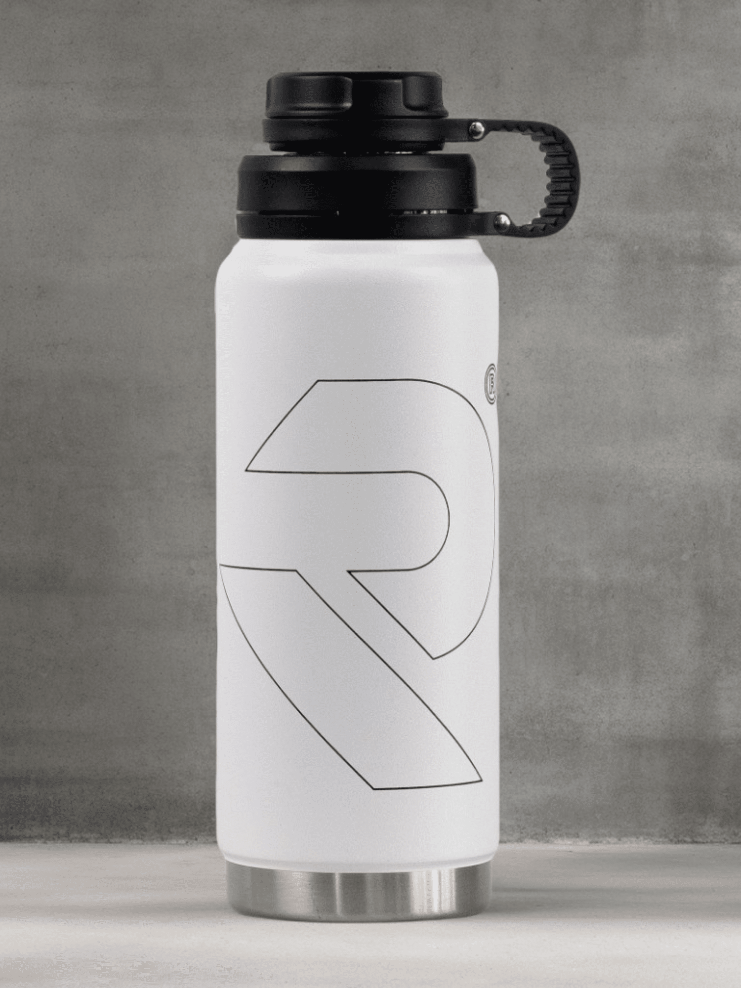 Botella Deportiva Acero Inoxidable 24Oz Blanca