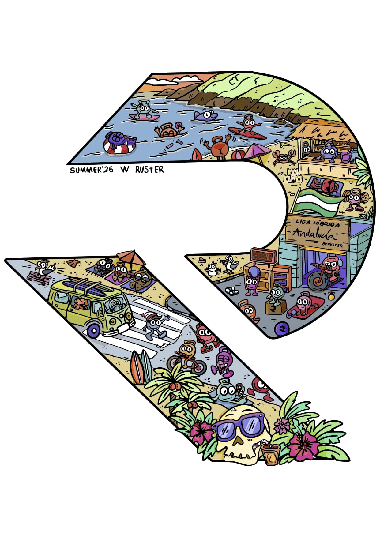 Camiseta Summer Edition 2026 Ruster - Imagen 5